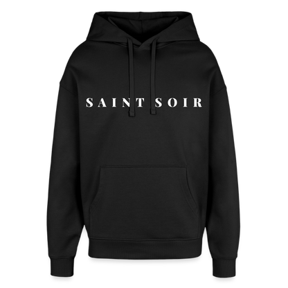 Oversized Unisex Hoodie by Stanley/Stella - black