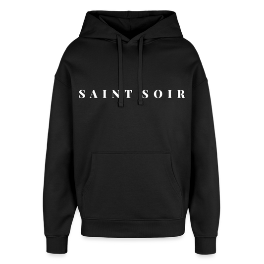 Oversized Unisex Hoodie by Stanley/Stella - black
